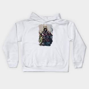 The Legend from Florence / Fan Art Abstract Portrait Kids Hoodie